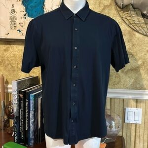 A Frame Pima Cotten Stretch Button Down. XL